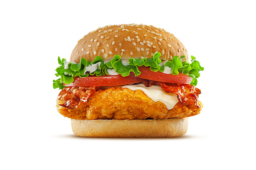 hamburguer Chicken Salad